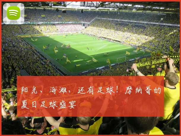 阳光、海滩，还有足球！摩纳哥的夏日足球盛宴