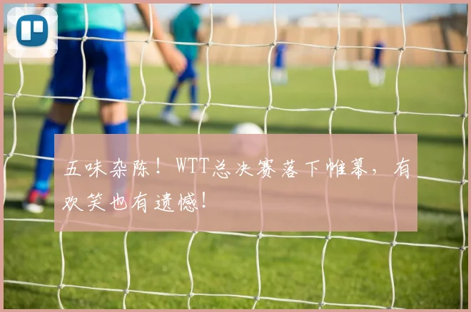 五味杂陈！WTT总决赛落下帷幕，有欢笑也有遗憾！